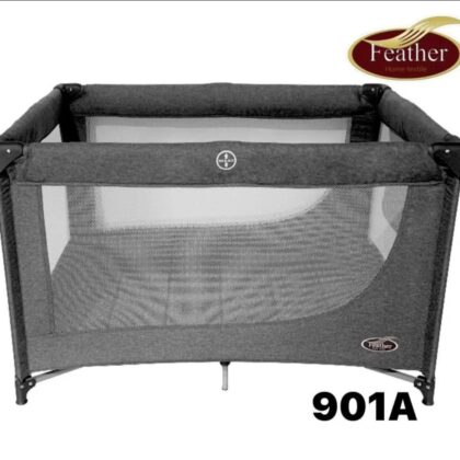 سرير لعب أطفال Feather بجوانب شبكية